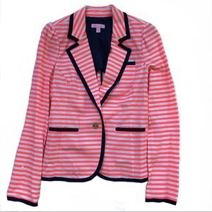 New Lilly Pulitzer Malibu Striped Blazer Medium